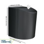 Dispensador de toallitas desinfectantes de pared en acero inoxidable