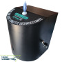 Dispensador de toallitas desinfectantes de pared en acero inoxidable pulido