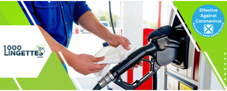 Désinfection dans les stations services
