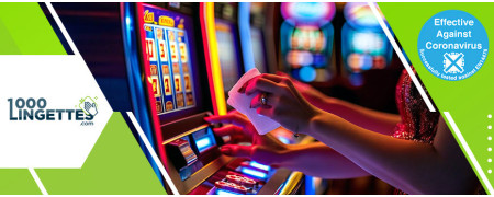 Higiene y seguridad en su sala de juegos. Toallitas desinfectantes.